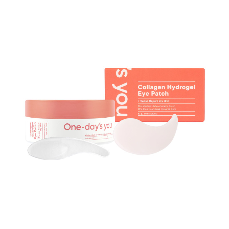 one-day-s-you-collagen-hydrogel-eye-patches-87g-60-pcs.jpg ONE-DAY'S YOU COLLAGEN Hydrogel eye patches 87g (60 pcs.) - Image 1