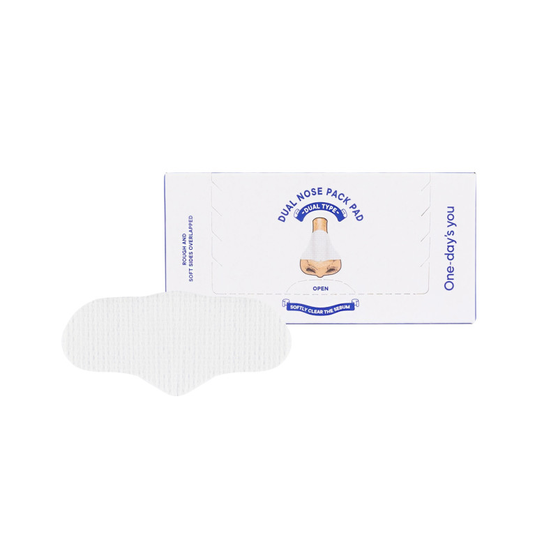 one-day-s-you-dual-nose-pack-double-sided-blackhead-patches-10-pcs.jpg ONE-DAY’S YOU DUAL NOSE PACK Double-sided blackhead patches 10 pcs. - Image 1