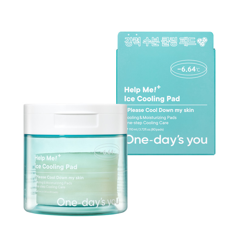 one-days-you-help-me-ice-cooling-pad-cooling-toning-pads-110-ml-80-pcs.jpg ONE-DAY’S YOU HELP ME ICE COOLING PAD Cooling Toning Pads 110 ml (80 pcs) - Image 1